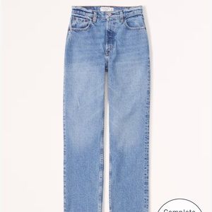Abercrombie 90s high rise jeans